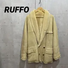 RUFFO ルッフォ ムートンジャケット　ボア　コート　レザー　本革　R1-8