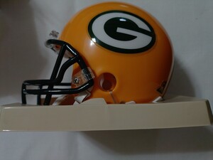 ☆NFL Riddell社製 ミニヘルメット GREENBAY PACKERS New QUARTERBACK FACEMASK グリーンベイパッカーズ