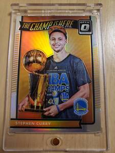 レア SP 2016 -17 Panini Donruss Optic Holo STEPHEN CURRY #2 / ステフェン カリー Prizm Silver The Champ is Here Refractor NBA