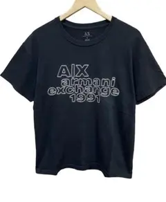 レア！USA製armani exchange チェーン刺繍Tee us古着