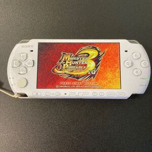 SONY PSP本体 PSP-3000 パールホワイト 管理①