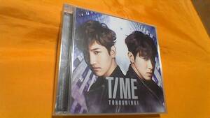 CDとDVD　「東方神起　TIME」