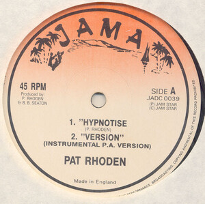 英12 Pat Rhoden Hypnotise JADC0039 Jama (2) /00250