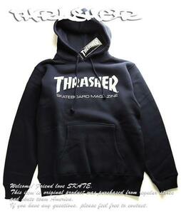 Thrasher (スラッシャー) JP パーカー プルオーバー Mag Logo Hooded Sweat Navy ネイビー (S) スケボー SK8 SKATE スケートボード