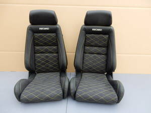 recaro LX カスタム　　張替え済　未使用　2脚セット