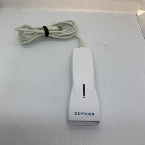 （704-4）【動作OK】キレイめ OPTICON 1次元レーザーバーコードスキャナ OPL-6845S-V-WHT-USB