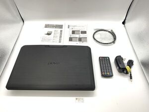 送料無料！動作確認済み！イーバランス 大画面 16型 フルセグ搭載 ポータブル DVD&TV プレーヤー EB-16FS b2731