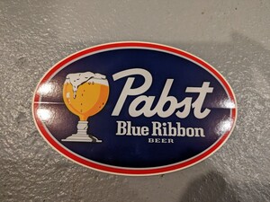 DEADSTOCK! デッドストック! PABST BLUE RIBBON パブスト ステッカー 工具箱 や 車 、バイク などに! (まとめ買いOK)