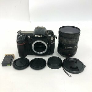 Nikon ニコン D300 一眼レフ デジタルカメラ AK-S NIKKOR 18-200mm 1:3.5-5.6 G ED 通電×【CKAH8013】