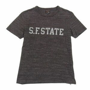 ◇Joe Mccoy ジョーマッコイ/ザリアルマッコイズ 半袖 Ｔシャツ アメカジ人気 「S.F.STATE」プリント 夏物 メンズ