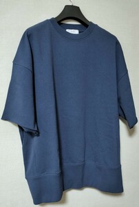 EDIFICE　エディフィス　417EDIFICE　スウェットシャツ　Tシャツ　ネイビー　M