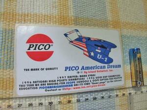 Pico American Dreamアメリカンドリーム競艇のステッカー（大）