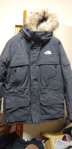 送料無料 美品 国内 正規 ザ・ノースフェイス マクマード パーカー M 灰 MCMURDO PAKER North Face ダウンジャケット DOWN JACKET