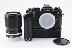 【美品 動作確認済】 Nikon ニコン FE2 35mm SLR Film Camera & MD-12 & 35-105mm F/3.5-4.5 2052632