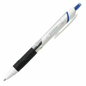 【新品】(まとめ) 三菱鉛筆 JETSTREAM 0.5mm SXN15005.33 白軸/青 10本 【×10セット】