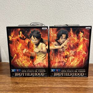 【未開封】 ワンピース DXフィギュア BROTHERHOOD モンキー・D・ルフィ ポートガス・D・エース 2種セット 22