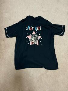 STRAY CATS ストレイキャッツ × STYLE EYES スタイルアイズ　半袖ボウリングシャツ “STRAY CATS”　サイズS