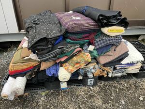 反物　布地　はぎれ　レース　大量まとめて　引取限定　さいたま市発　洋服　裁縫　きもの 