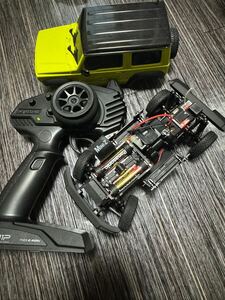 ミニッツ　44　ジムニー　キネティックイエロー　検索用 電動RCカー京商 プロポ 電動RC TAMIYA ラジコン