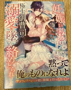 マーマレード文庫2023/7　妊娠したのは秘密ですが、極上御曹司の溺愛に堕ちて絡めとられました■望月沙菜　初版帯付