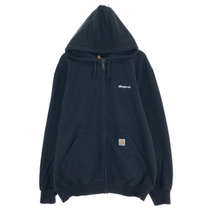 古着 カーハート Carhartt ORIGINAL FIT スウェットフルジップパーカー メンズXL相当 /eaa455193