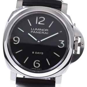 パネライ PANERAI PAM00560 ルミノールベース 8DAYS アッチャイオ 手巻き メンズ _816468