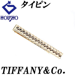 ティファニー タイクリップ タイピン K14YG ロープ ツイスト 地金のみ TIFFANY&Co. 中古 美品 SH120196