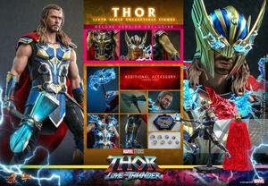ソー：ラブ＆サンダー　 DX Thor 1/6　フィギュア　［ボーナス付］新品未開封 ホットトイズ トイサピエンス