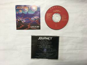 JOURNEY A TEST OF TIME US盤　PROMO