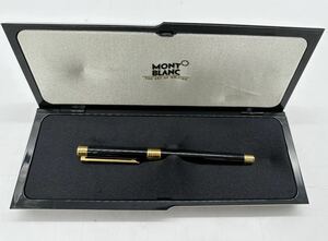 MONTBLANC モンブラン/万年筆/ノブレス/ペン先 18K/ct 750/ブラック×ゴールド/ケース付/HR179