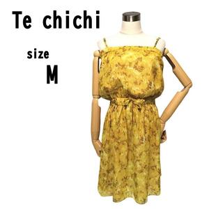 美品 【M】 Te chichi テチチ レディース ワンピース 爽やか 春夏