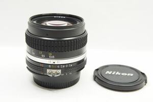 【適格請求書発行】美品 Nikon ニコン Ai-S Nikkor 50mm F1.4 Fマウント MF 単焦点レンズ【アルプスカメラ】241014j