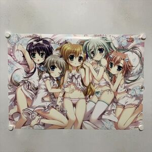 A76174 ◆魔法少女リリカルなのはViVid　ゲーマーズ特典 B2サイズ(515mm×728mm) ポスター ★同梱で送料追加なし★