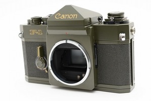 15080E 極上 限定品 Canon F-1 Olive オリーブ モルト交換済