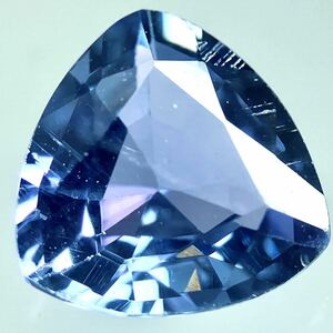 (天然タンザナイト0.705ct)j 約6.0×6.0mmソーティング付 ルース 裸石 宝石 ジュエリー tanzanite ゾイサイト k