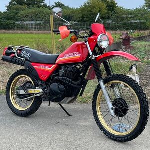 スズキ　DR250S 実動　デコンプ付き　書類付き　赤　人気　綺麗　トレール　オフ　超希少　4スト　検) TS TR TW DR FTR XT XL スズキ250