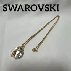 ⭐️【未使用品】⭐️SWAROVSKIてんとう虫ペンダント　スワロフスキー保証書付き