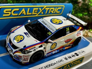 1/32 SCALEXTRIC C4210 Honda Civic Type-R NGTC - Jake Hill 2020 スロットカー