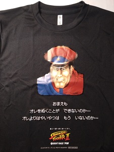 新品　ボートレース下関　ストリートファイターⅡ　Tシャツ　コラボ　ベガ　Mサイズ　ボートレース