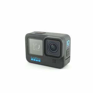 GoPro HERO10 Black ウェアラブルカメラ USED美品 本体+バッテリー CHDHX-101-FW 4K 高品質動画 アクション 静止画 完動品 中古 CP7410