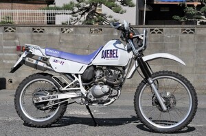 SECRET SPEED★スズキ ジェベル125 SX125 スリップオンマフラー ドライカーボン サイレンサー SUZUKI