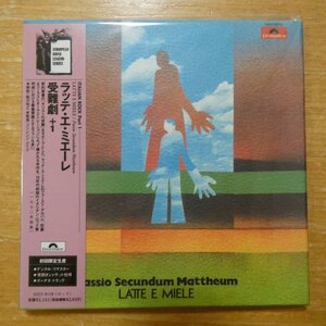 4988005284372;【未開封/CD/リマスター】ラッテ・エ・ミエーレ / 受難劇+1(紙ジャケット仕様)　UICY-9119