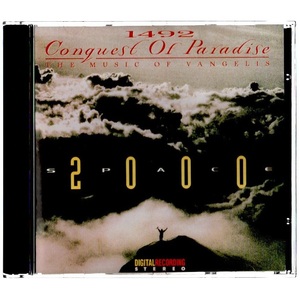 音楽CD Space 2000(スペース2000) 「1492 Conquest Of Paradise - The Music Of Vangelis」 Compact Club CCV 8927 輸入盤 再生確認