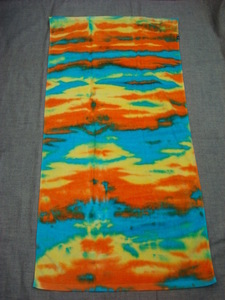 新品FLATLUX(フラットラックス)TARGET Tiedye Towel bath sunset