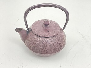 Z324-N30-2013 南部鉄器 鉄瓶 IWACHU 岩鋳 急須 茶器 煎茶 金属工芸 現状品2