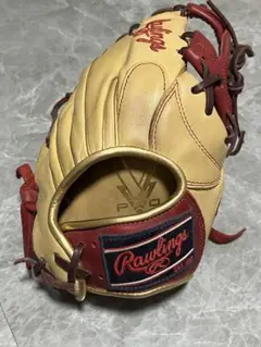 Rawlings PVD 11.5インチ ベージュ/赤 ゴールドグラブシリーズ