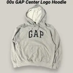 00s Made in KOREA GAP Center Logo Hoodie