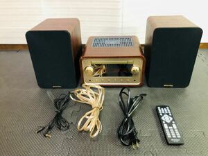 ◆ SANSUI サンスイ 真空管ハイブリッドアンプ搭載CDステレオシステム SMC-300BT Bluetooth対応 SMC-300BT スピーカー付き 通電確認済み