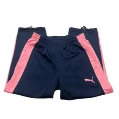 ゆーとぴあ☆様　専用"PUMA プーマ " NAVY/PINK トラックパンツ