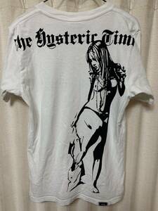 HYSTERIC GLAMOUR ORIGINAL HYS TIMES Tee 初期 ヒステリックグラマー カバーガール Tシャツ 白 カットソー サイズS ヴィンテージ archive